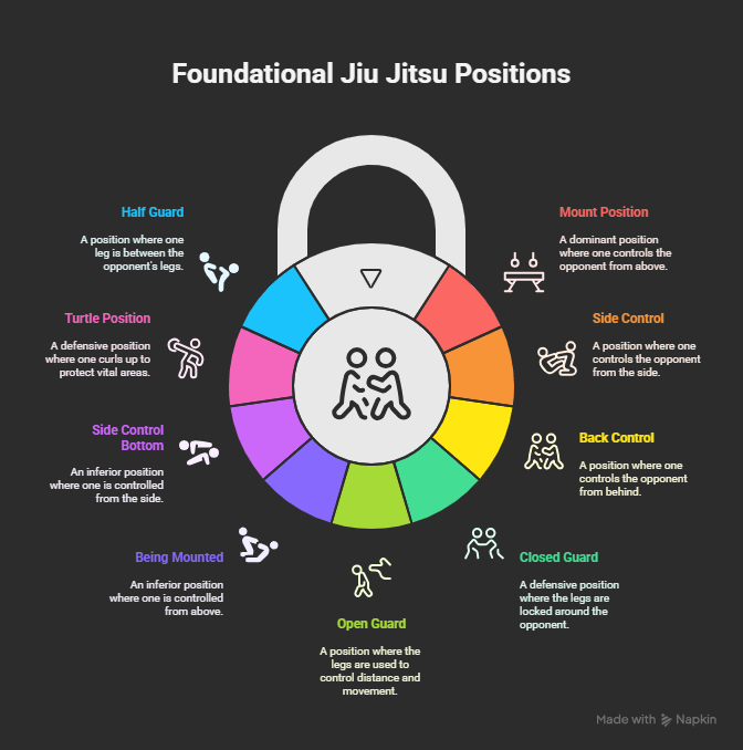 Essential Basic Jiu Jitsu Positions Every Beginner Must Learn (With Images)