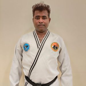 A men wearing Hapkido Uniform