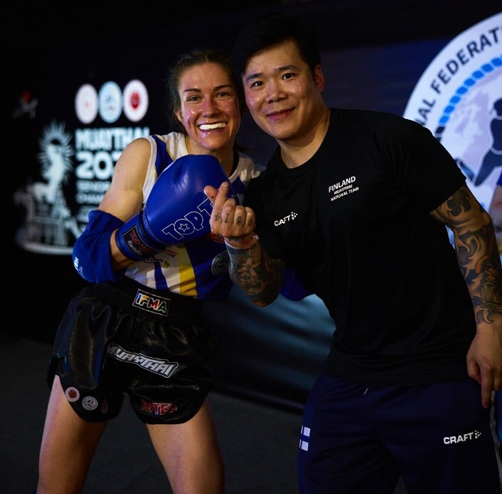 Muay thai girl
