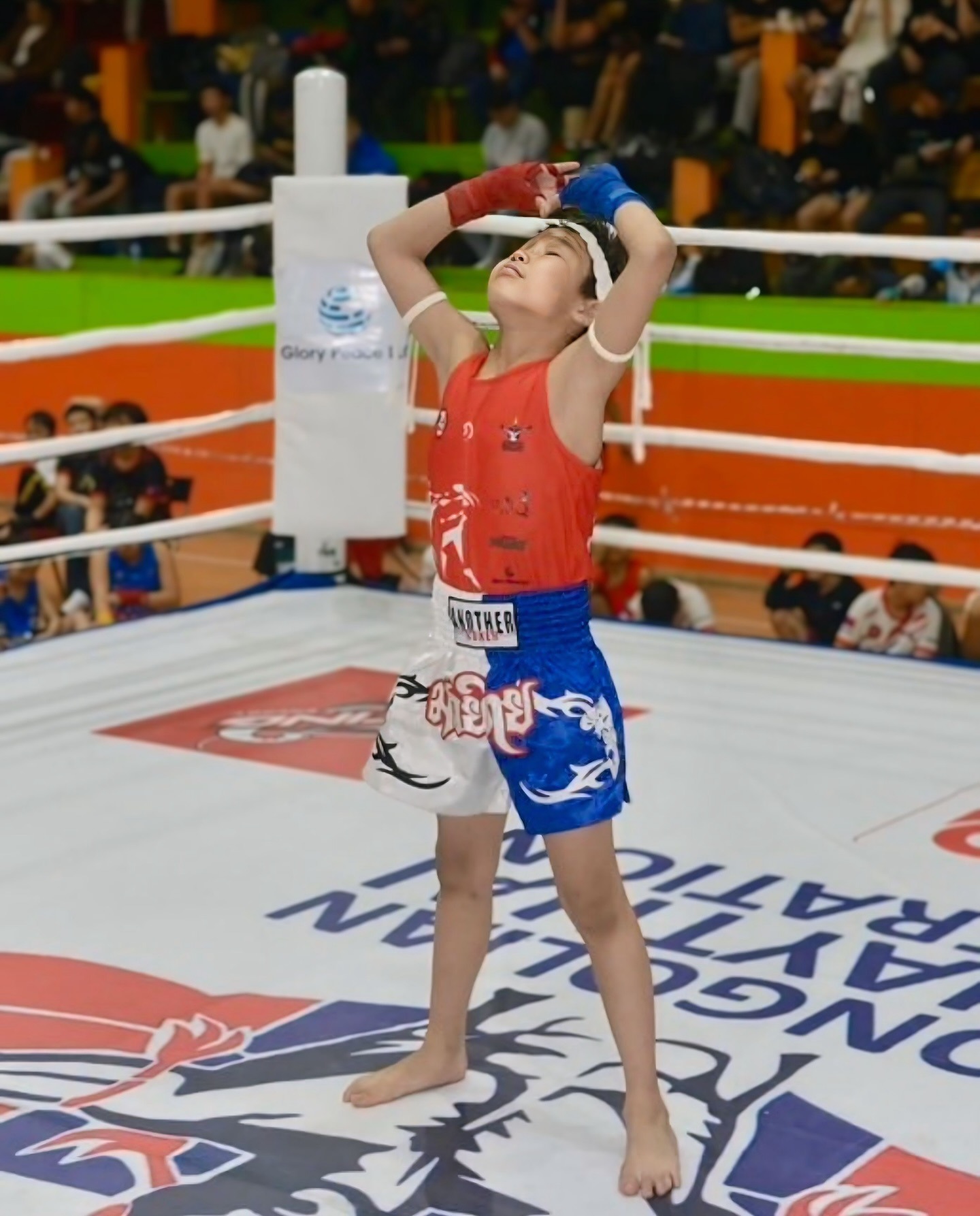 Kids on Muay Thai uniform