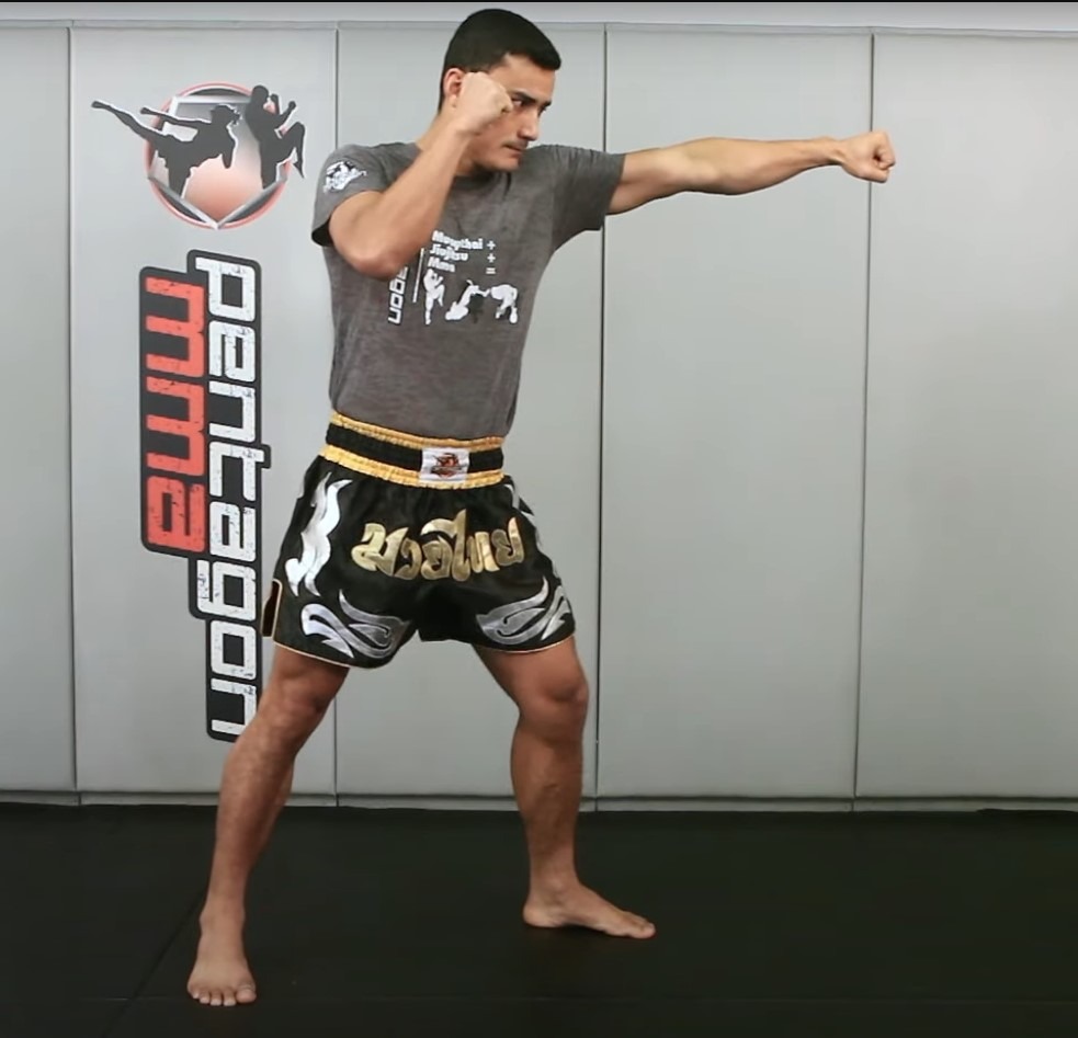 Muay thai JAB punch