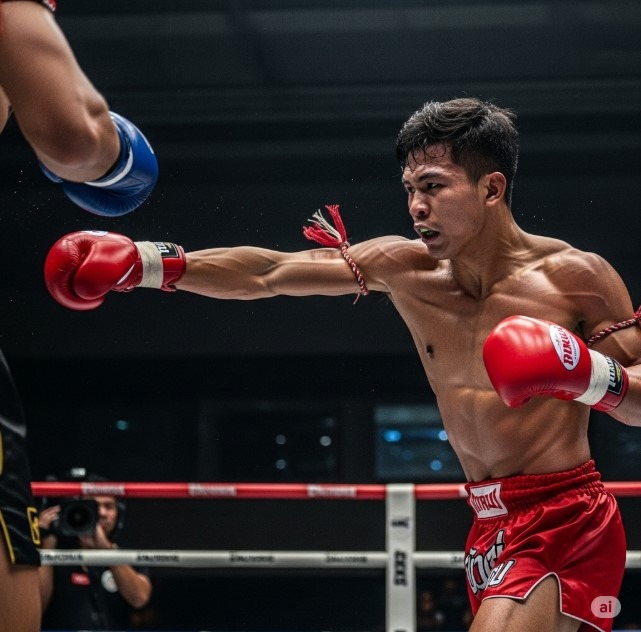 Muay thai Swing punch