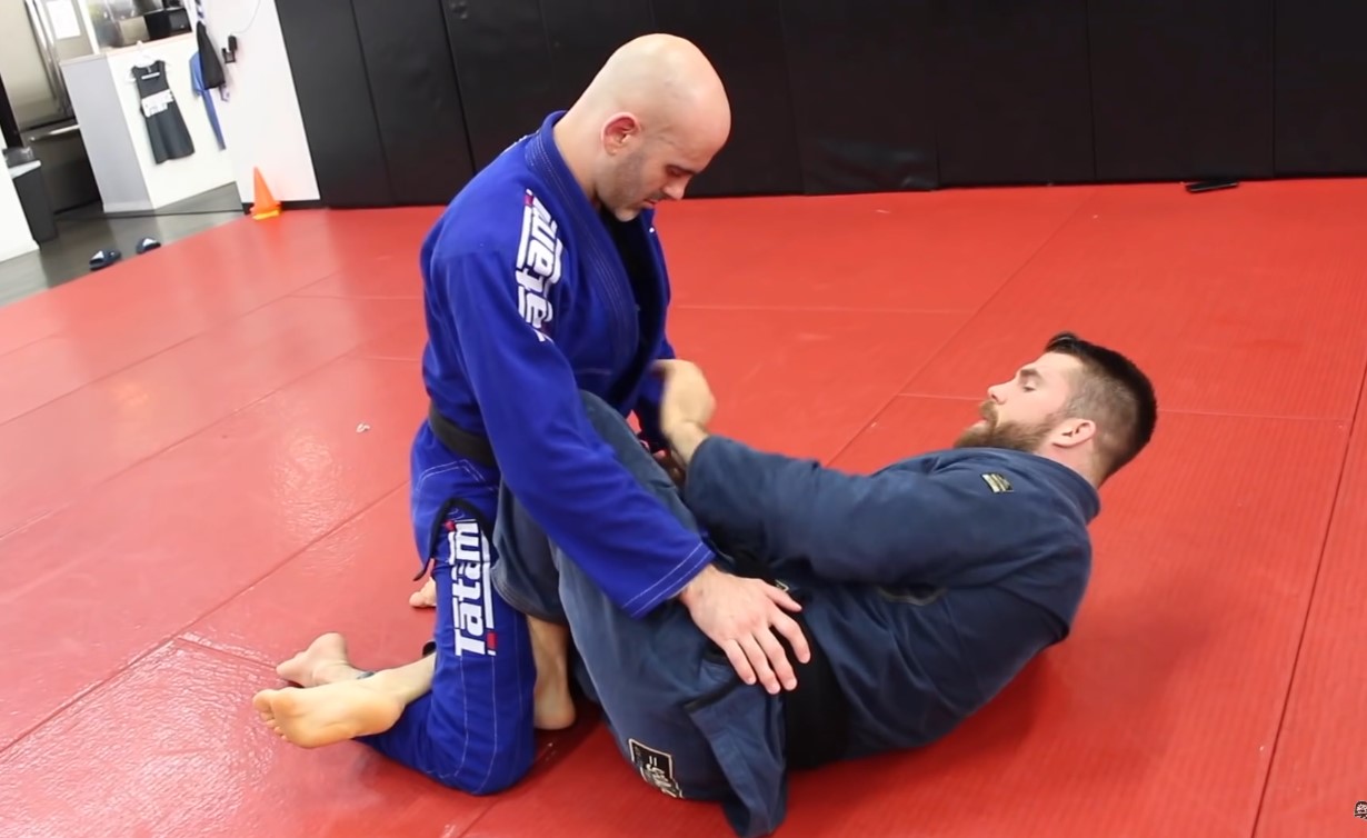 BJJ X guard position