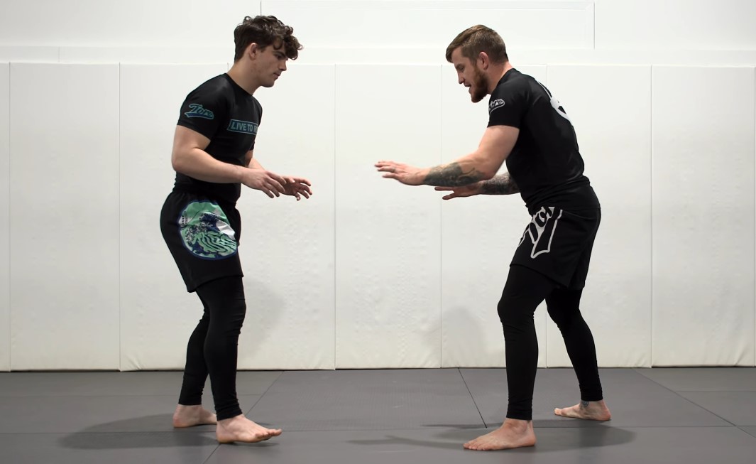 BJJ standing position