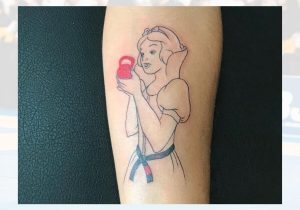BJJ Tattoo for woman (14)