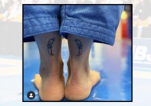 Jiu jitsu Tattoo for woman