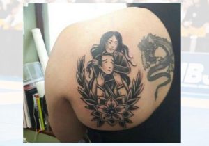 Jiu jitsu women tattoo