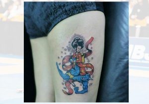 Jiu jitsu Tattoo for woman