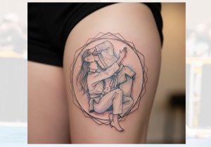 Jiu jitsu Tattoo for woman